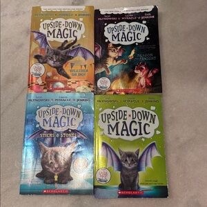 Upside down magic kids books 1-4 Scholastic